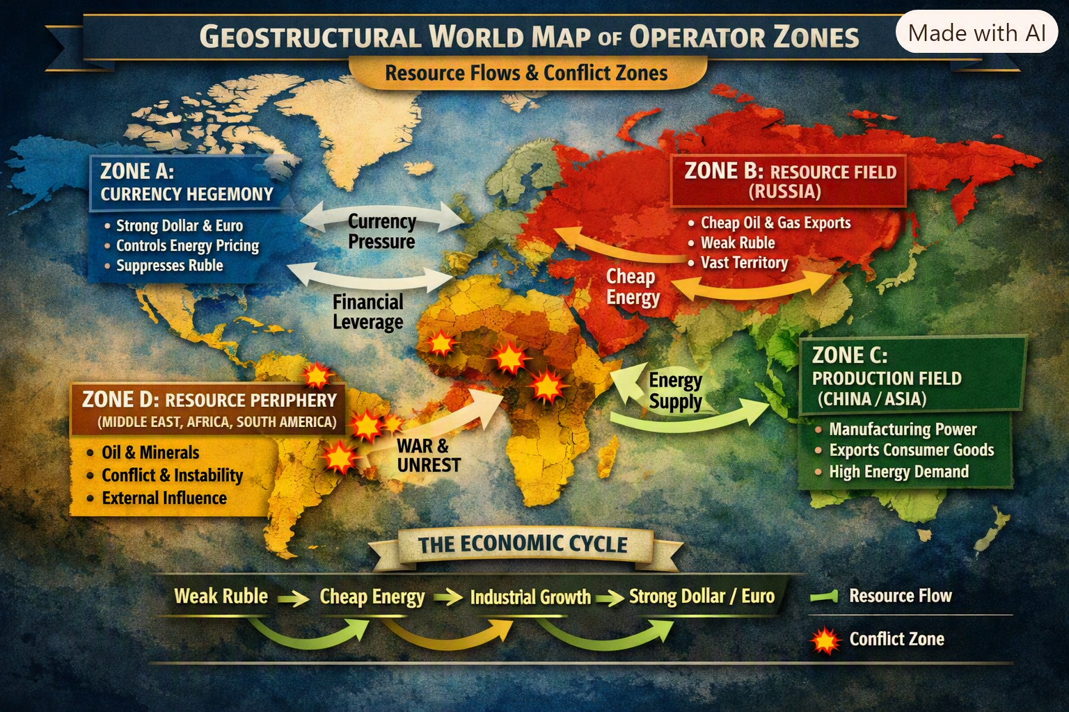 Structural World Map