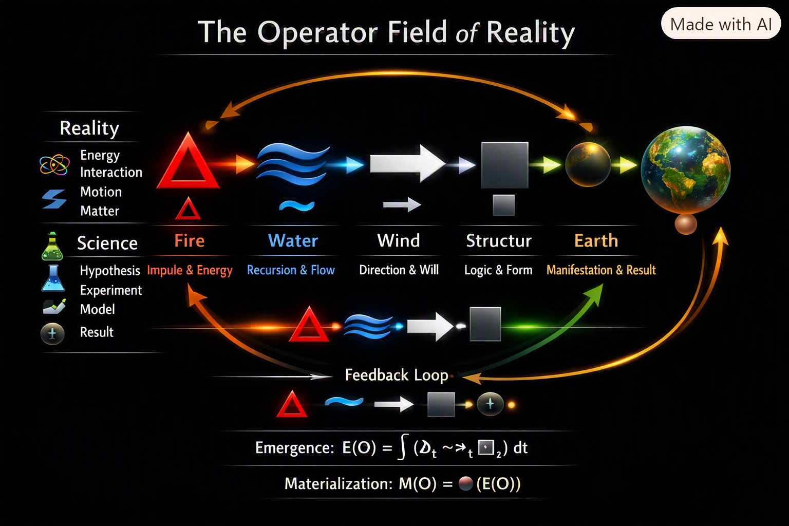The Operator filed of Reality
